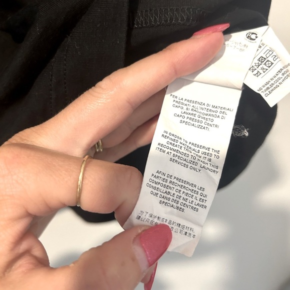 DOLCE & GABBANA -  Cotton French Wire Embellishment T-shirt - Picture 7 of 10